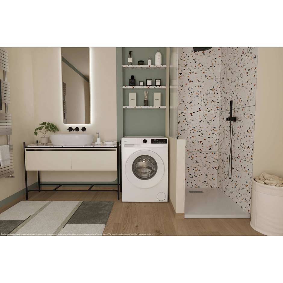 Candy GD27S7-S Lavatrice Carica frontale Capacita 7 Kg 1200 Giri/min Classe A Colore Bianco