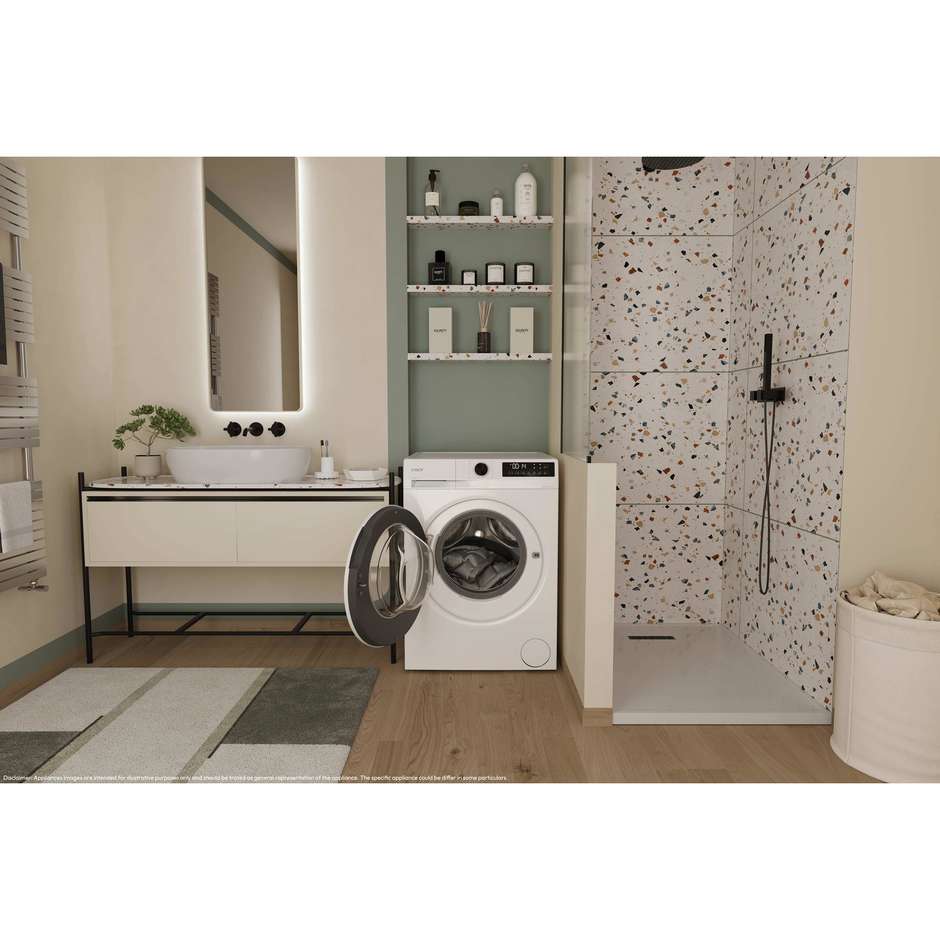 Candy GD27S7-S Lavatrice Carica frontale Capacita 7 Kg 1200 Giri/min Classe A Colore Bianco