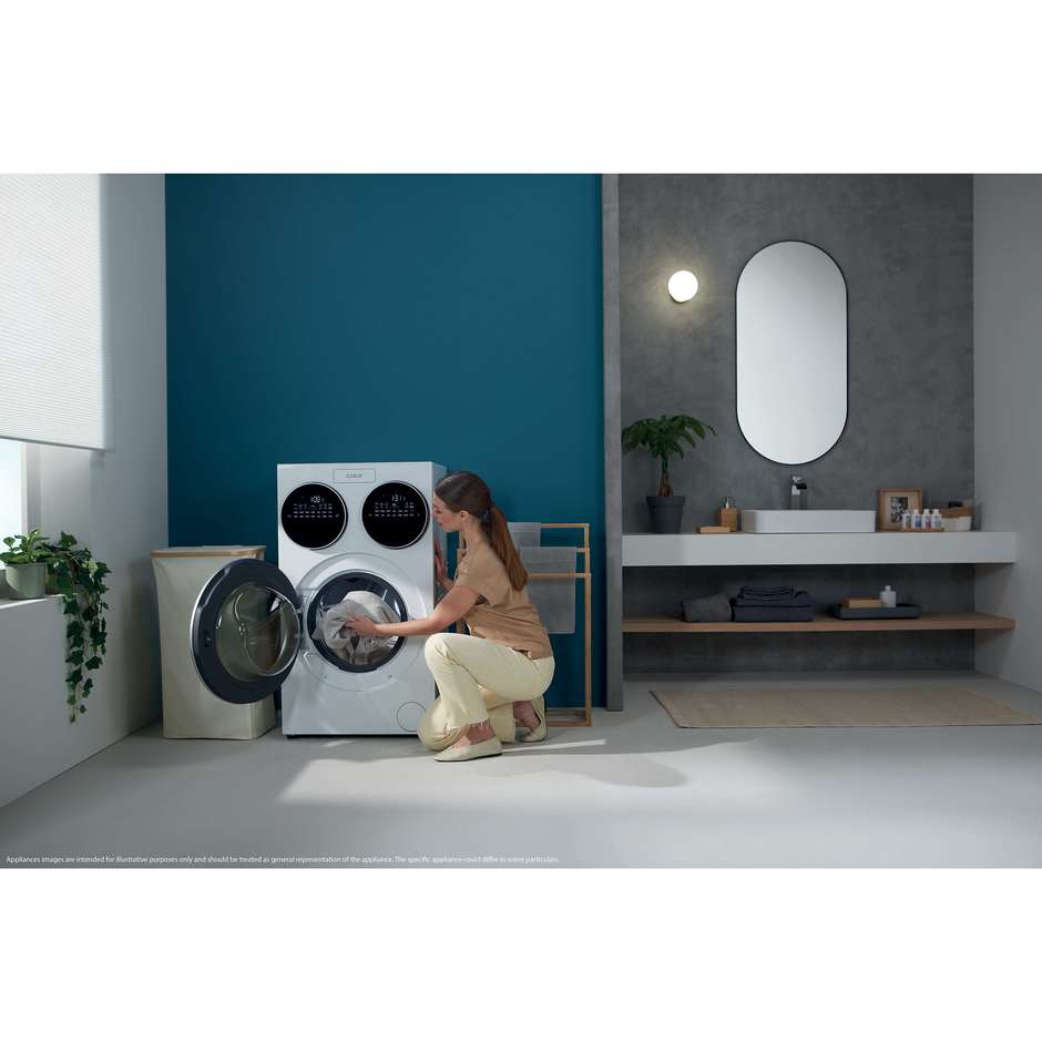 Candy MultiWash MQD 410CBL9-11 Lavatrice 10 kg + 1 kg + 1 kg 1400 giri Classe A Bianca