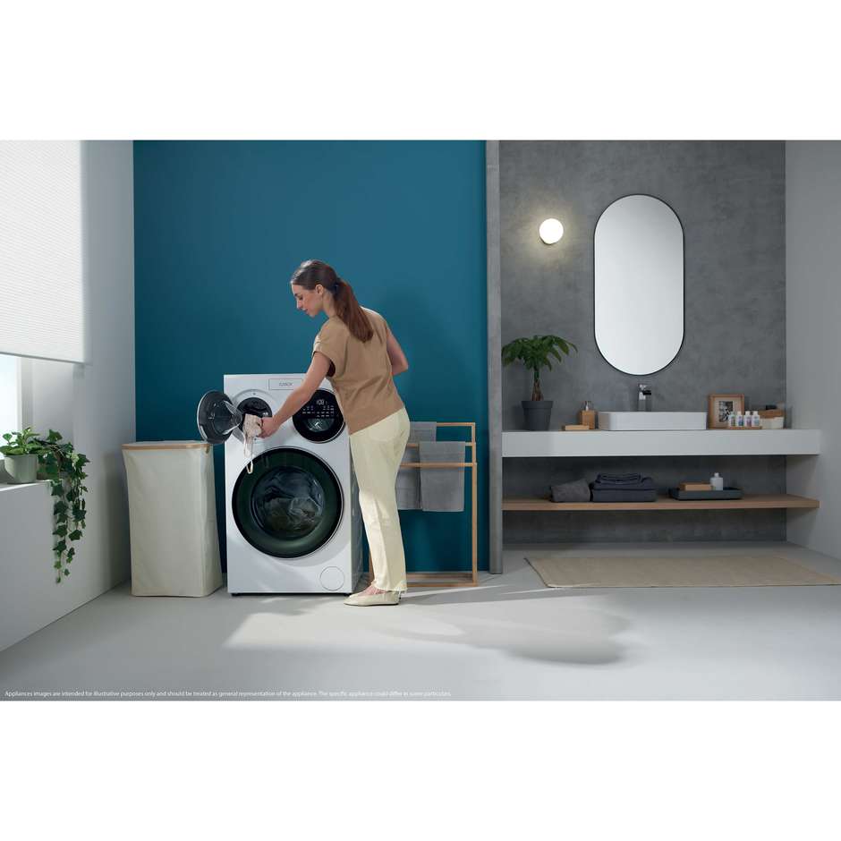 Candy MultiWash MQD 410CBL9-11 Lavatrice 10 kg + 1 kg + 1 kg 1400 giri Classe A Bianca