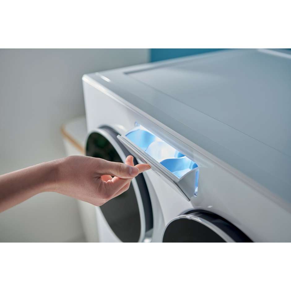 Candy MultiWash MQD 410CBL9-11 Lavatrice 10 kg + 1 kg + 1 kg 1400 giri Classe A Bianca