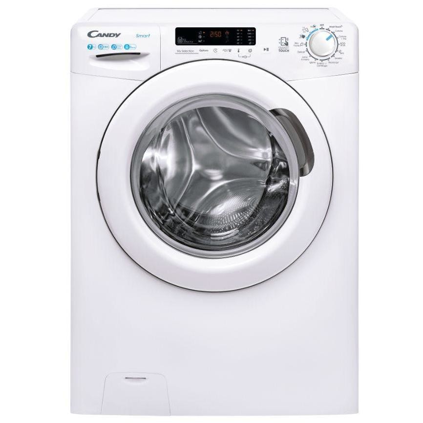 Candy Smart CSS4372DW41 Lavatrice Caricamento frontale Capacita 7 kg 1300 Giri/min Classe B Colore Bianco