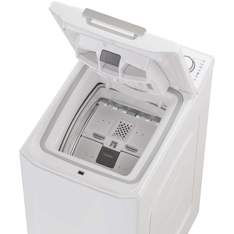 Candy TCA284TM5-S Lavatrice Carica dall'alto Capacità 8 kg 1200 Giri/min Classe A Colore Bianco