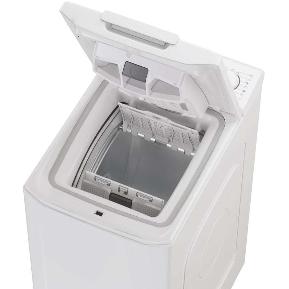 Candy TCA473D3-S Lavatrice Caricamento dall'alto Capacita 7 Kg 1400 Giri/min Classe C Colore Bianco