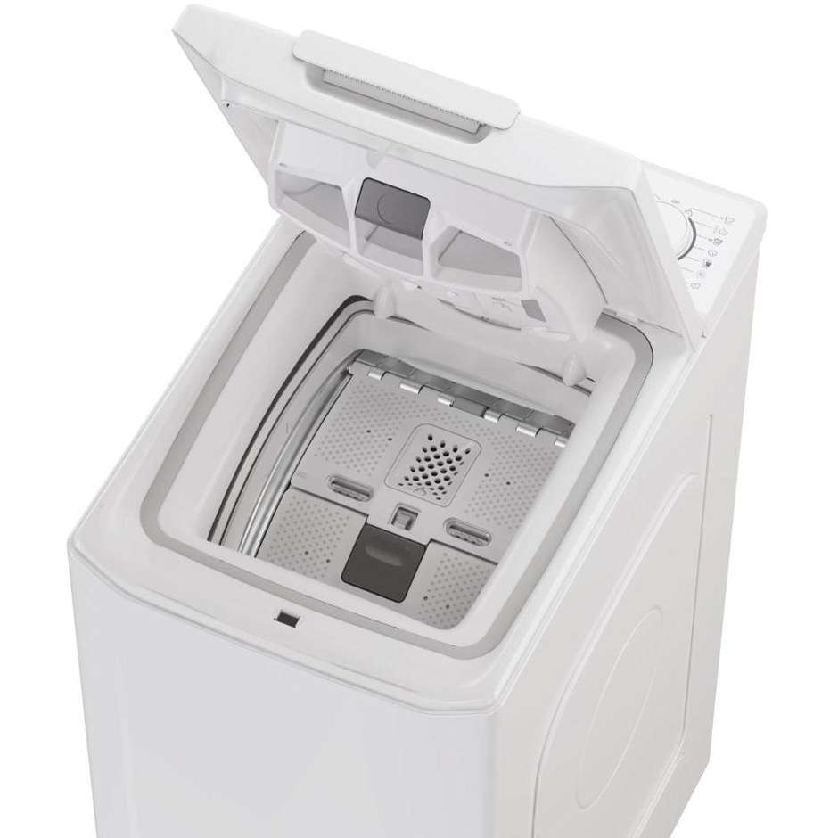 Candy TCA473D3-S Lavatrice Caricamento dall'alto Capacita 7 Kg 1400 Giri/min Classe C Colore Bianco