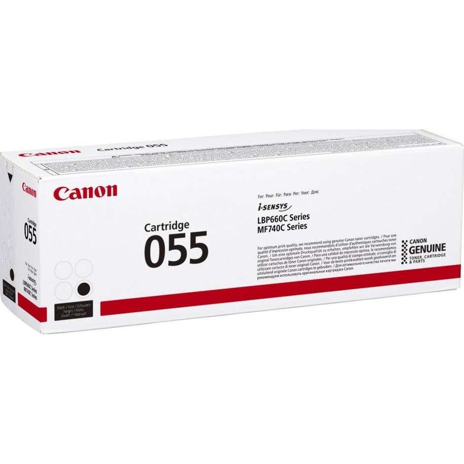 CANON 055 toner per stampanti laserjet colore nero