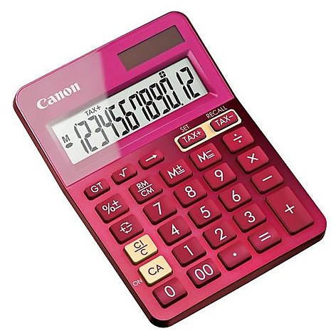 CANON Calcolatrice ls-123k colore rosa - Elettronica calcolatrici -  ClickForShop