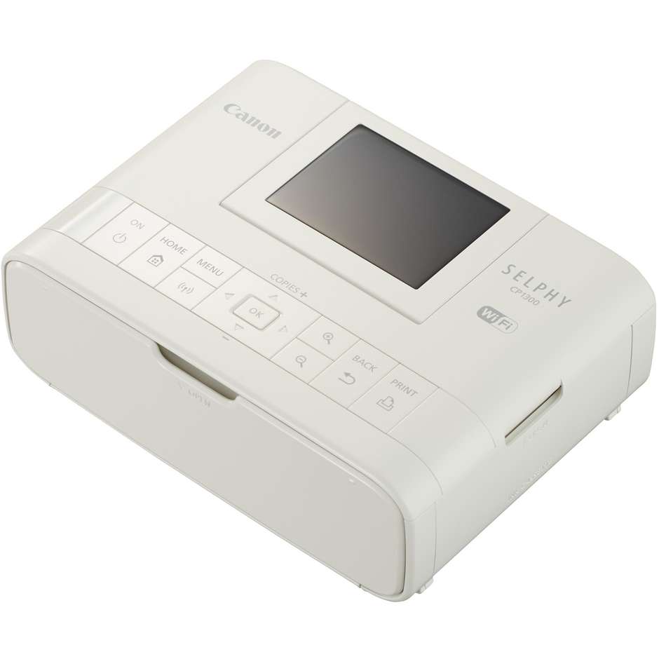 Canon CP1300 Selphy stampante foto portatile Wi-fi USB Bianco
