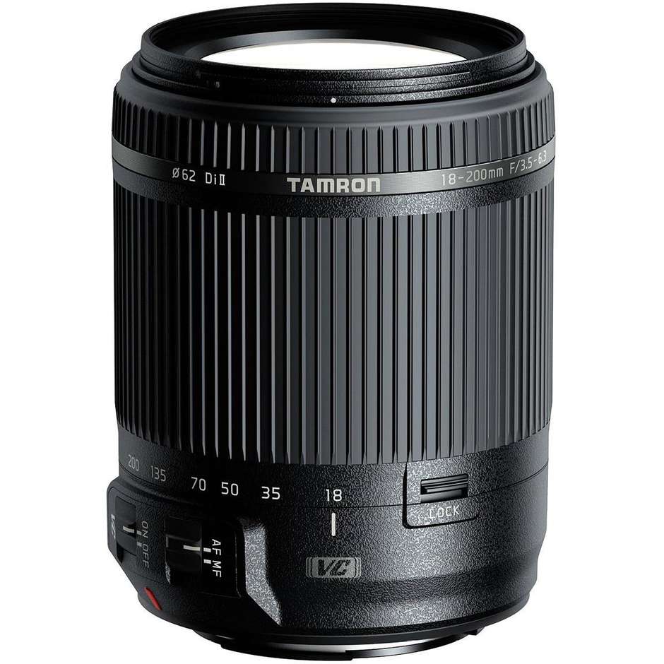 Canon EF-S 18-200mm f/3.5-5.6 IS obiettivo per fotocamere colore nero