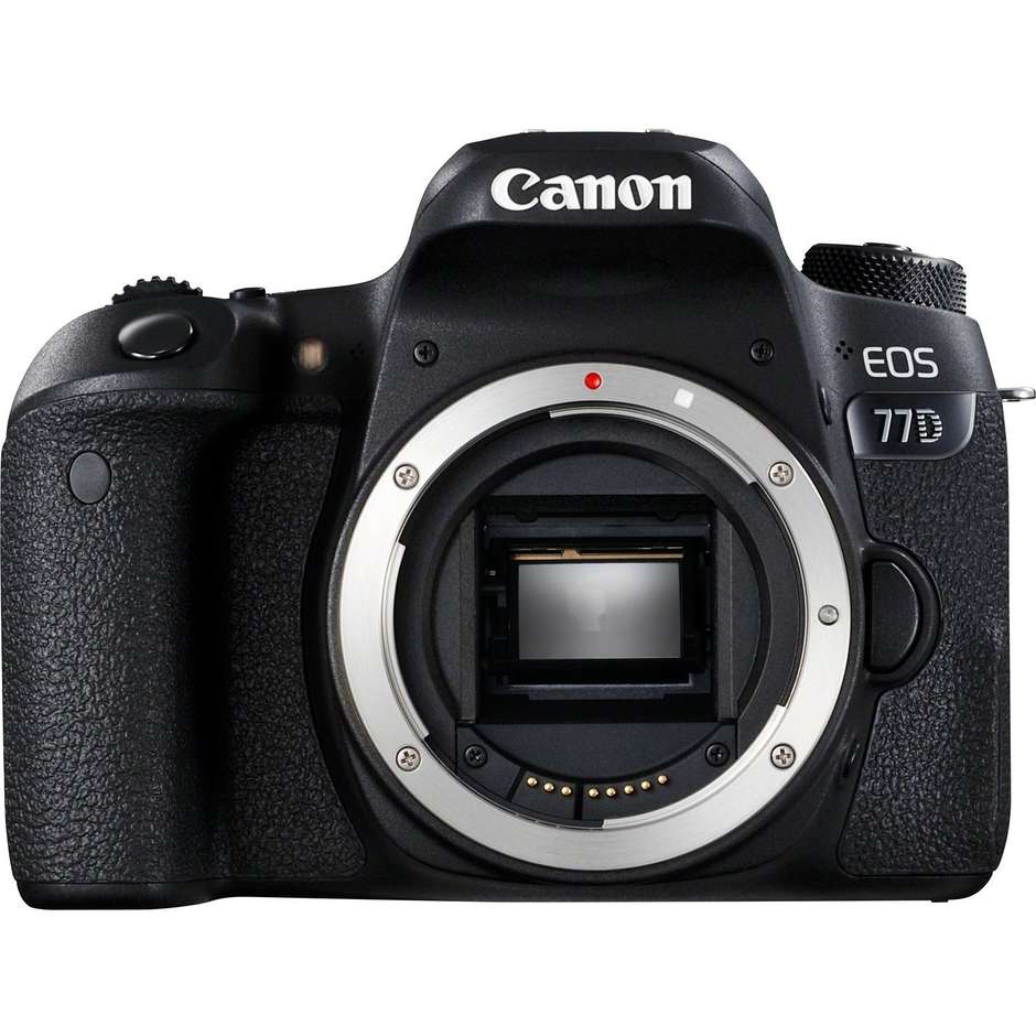 Canon EOS 77D BODY fotocamera reflex 24,2 Megapixel Full HD Wifi NFC Bluetooth colore nero