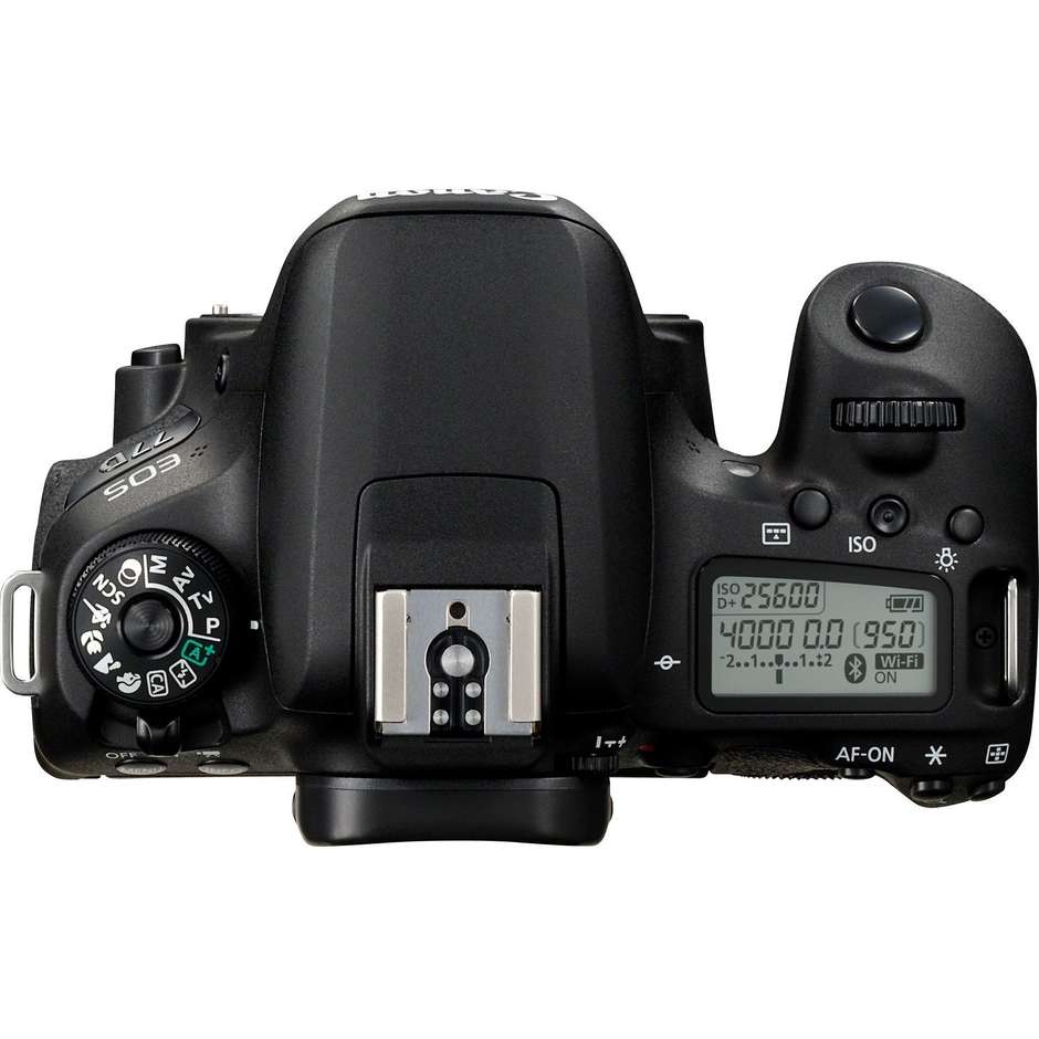 Canon EOS 77D BODY fotocamera reflex 24,2 Megapixel Full HD Wifi NFC Bluetooth colore nero