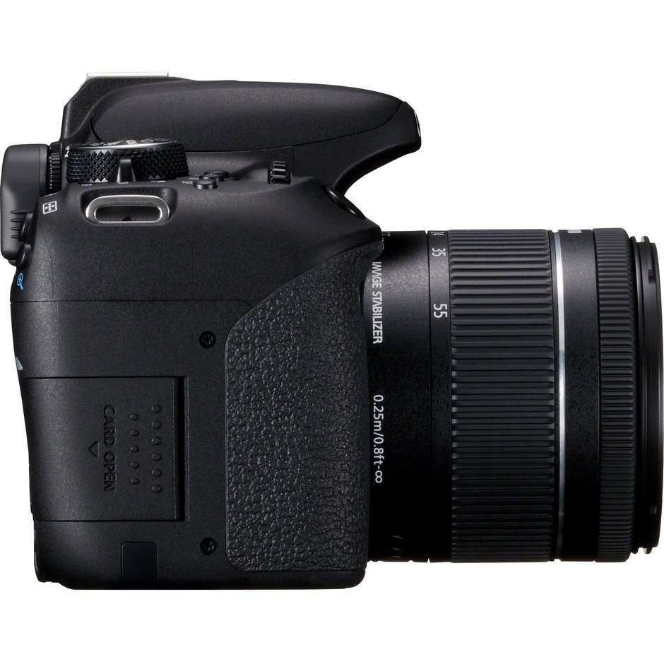 Canon EOS 800D fotocamera reflex 24,2 Megapixel Full HD + obiettivo EF-S 18-55mm f/4-5.6 IS STM