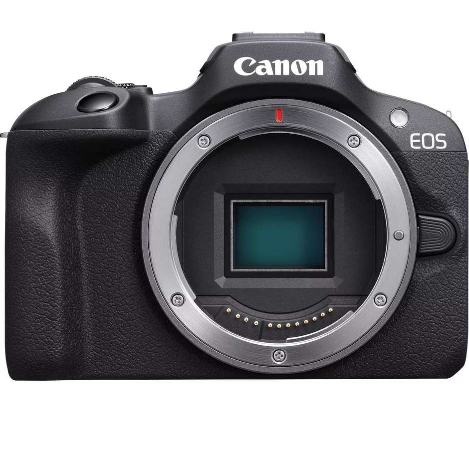 Canon EOS R100 + RF-S 18-45mm F4.5-6.3 IS STM Kit MILC 24,1 MP CMOS 6000 x 4000 Pixel Colore Nero