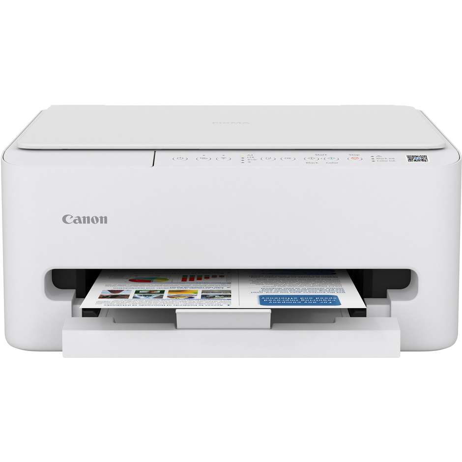 Canon PIXMA TS4150i Stampante Multifunzione Inkjet Wi-Fi A4 Duplex Bianco
