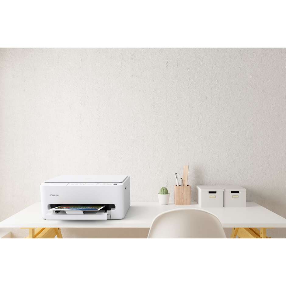 Canon PIXMA TS4150i Stampante Multifunzione Inkjet Wi-Fi A4 Duplex Bianco