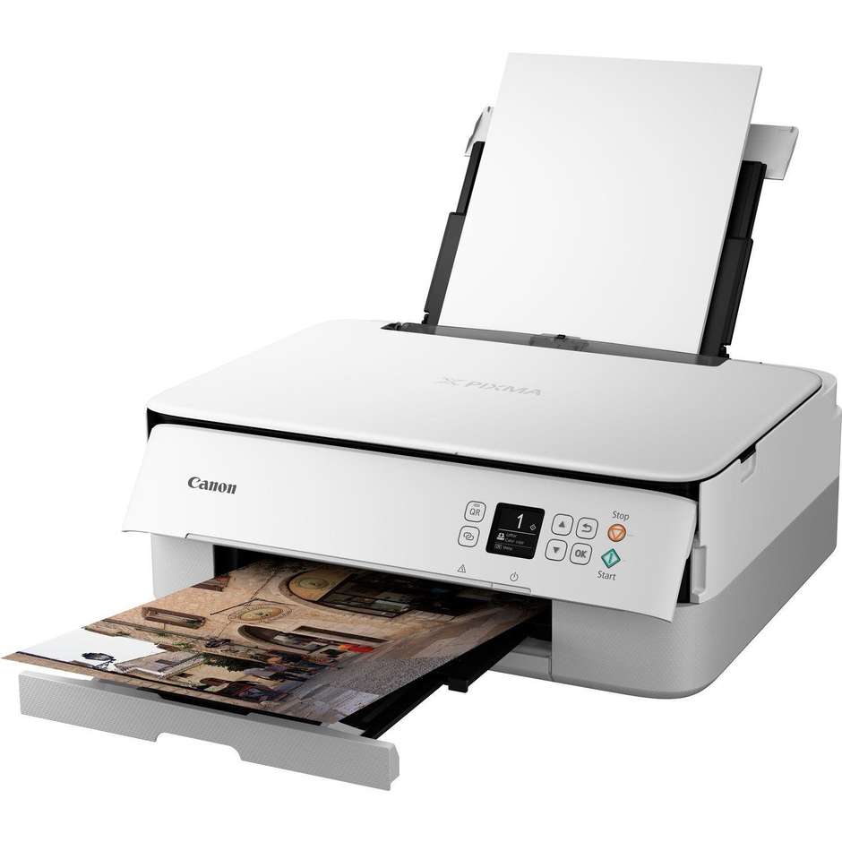 Canon Pixma TS5351 Stampante inkjet multifunzione 3 in 1 Wifi colore bianco