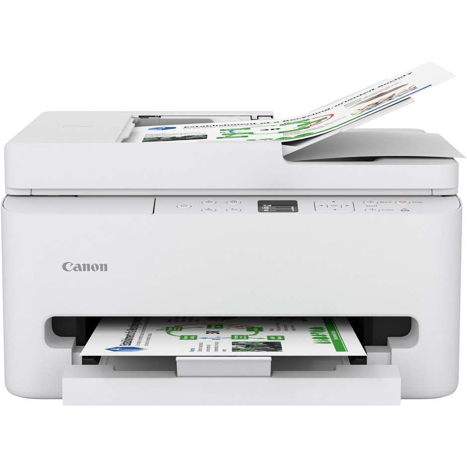 Canon PIXMA TS7550i Stampante Multifunzione Inkjet A4 Wi-Fi Bianco