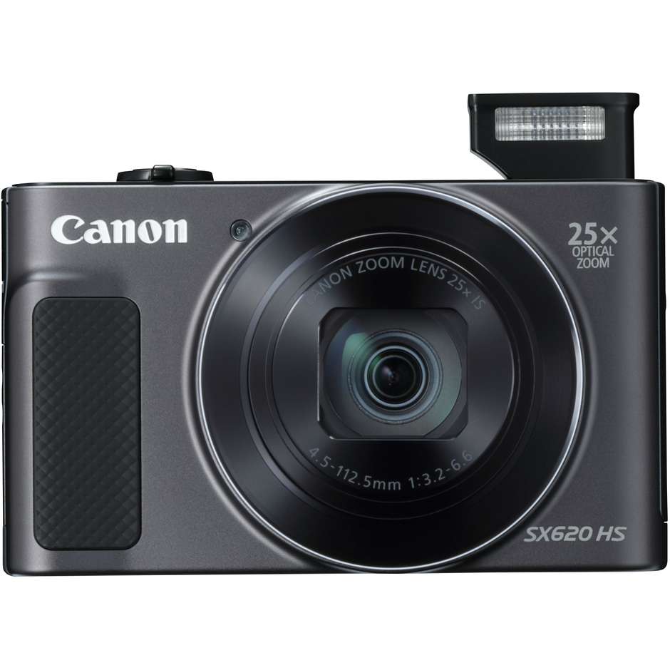 Canon PowerShot SX620HS Fotocamera digitale Display LCD 3" Zoom 25x Wifi colore Nero