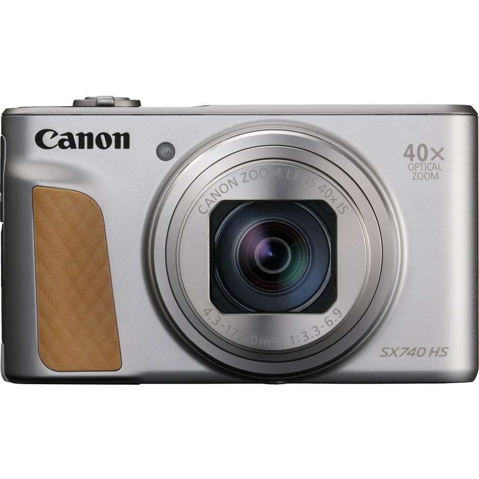 Canon POWERSHOT SX740 HS Fotocamera digitale HD Wi-Fi 21,1 Mp colore silver