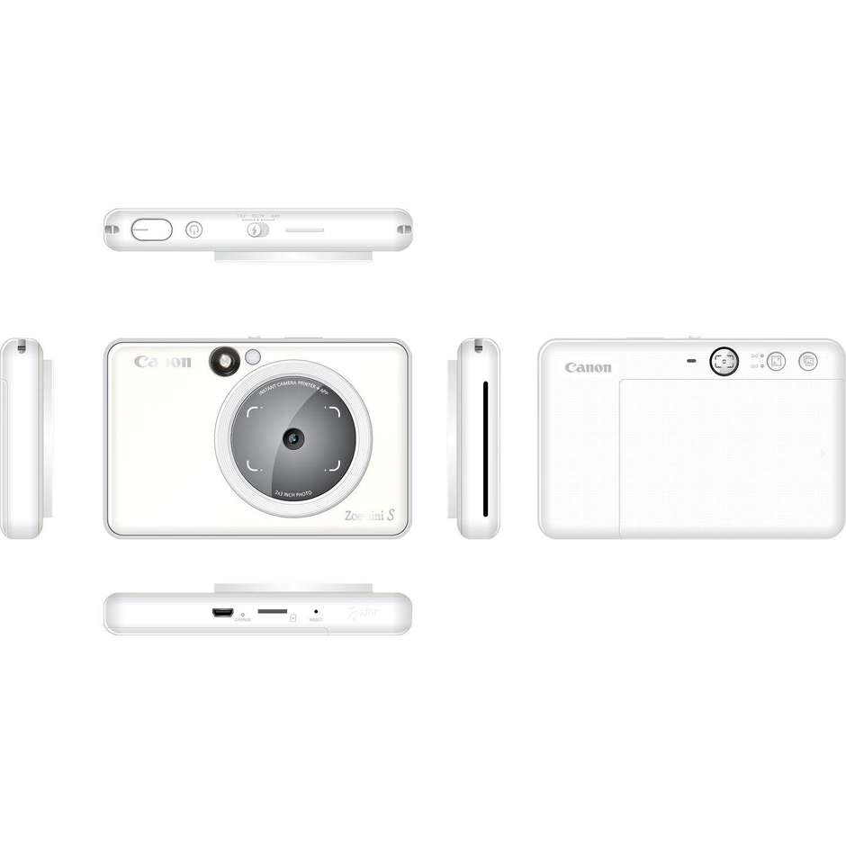 Canon Zoemini S fotocamera istantanea 8 Mpx Bluetooth colore bianco