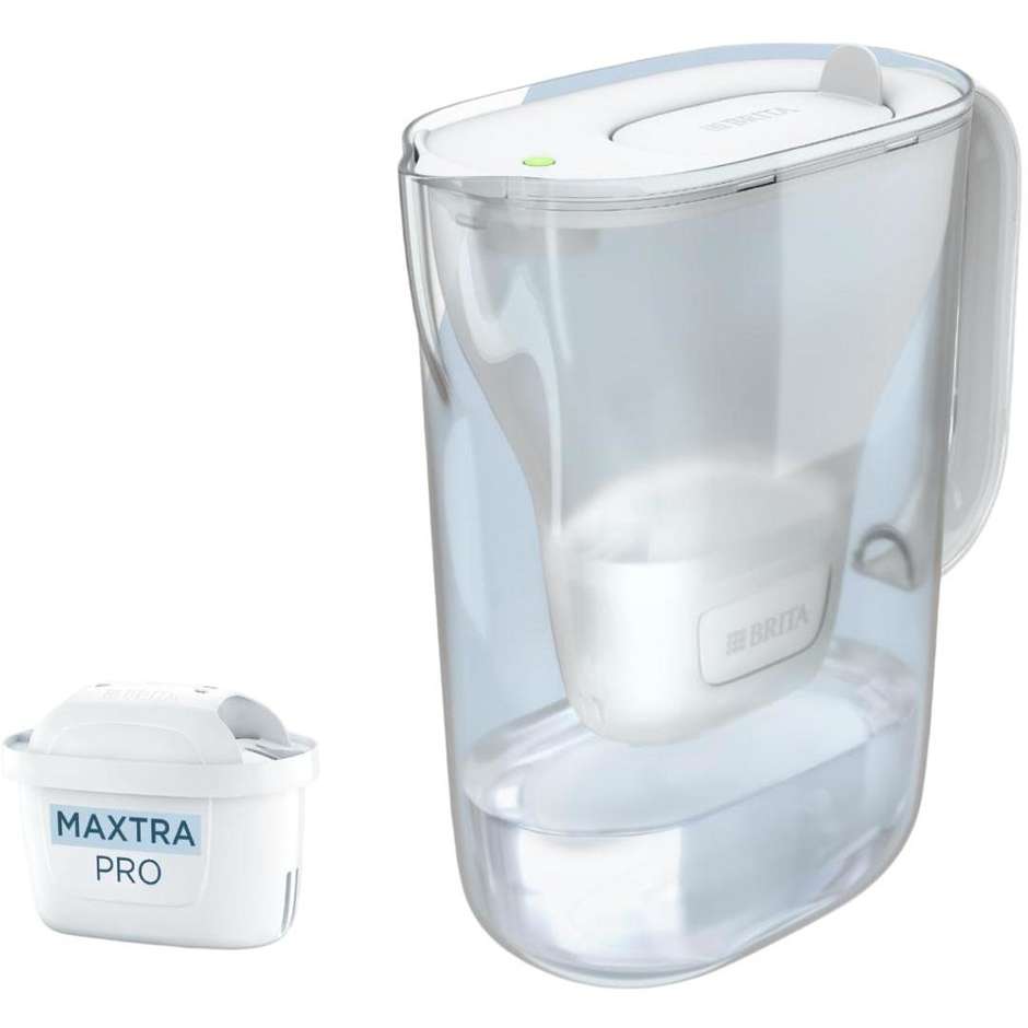 caraffa filtrante essential bianco + 1 filtro max
