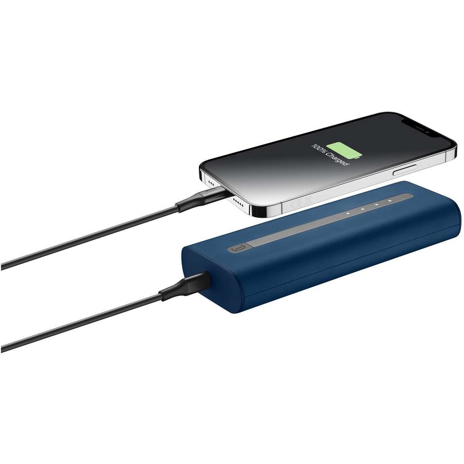 caricabatteria emer. 20000 pd blu