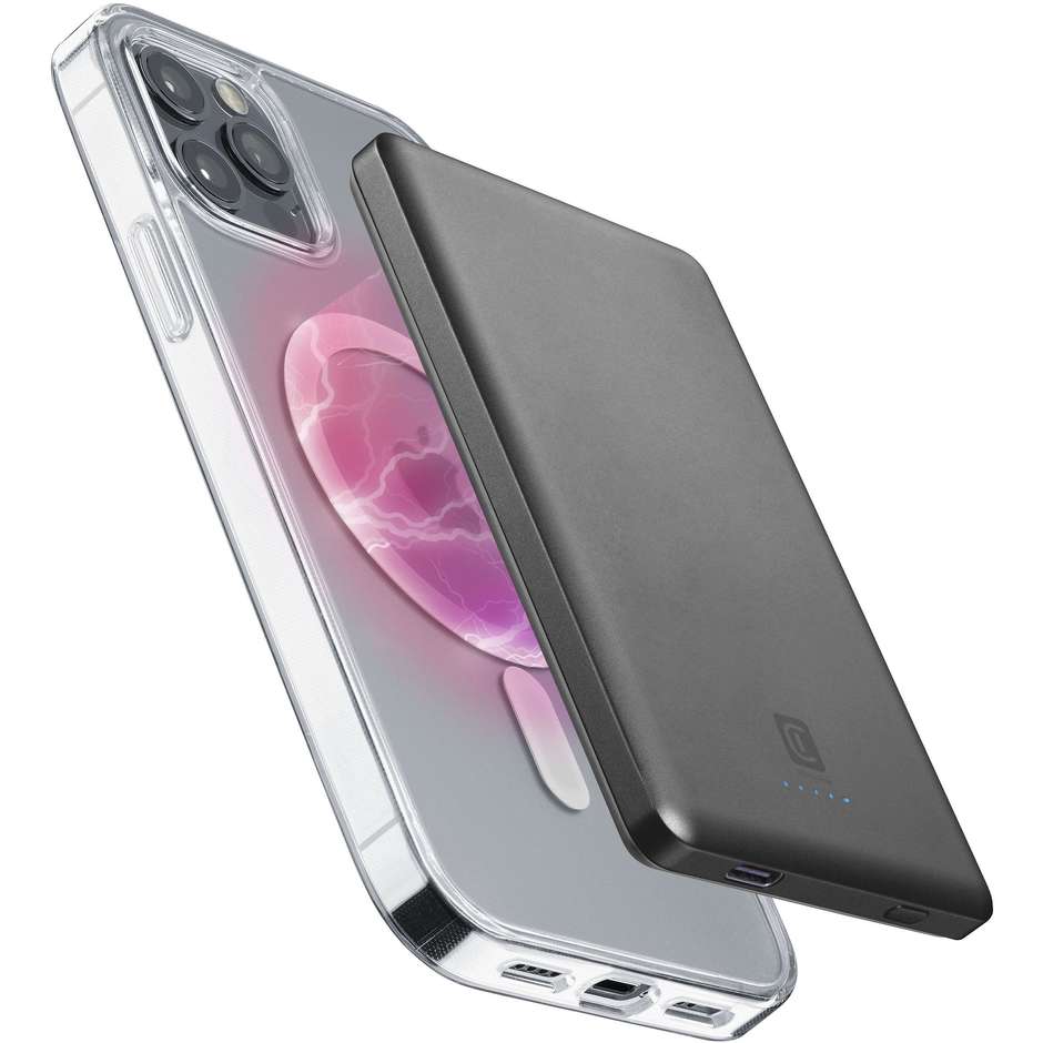 caricabatterie emer.5000 mag grigio scur