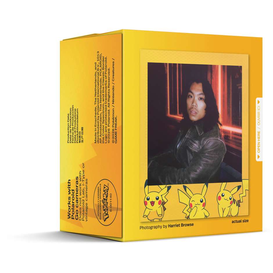 carta per polaroid go pokemon pikachu edition dou