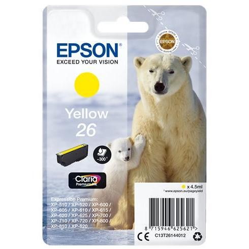 cartuccia giallo  orso polare
