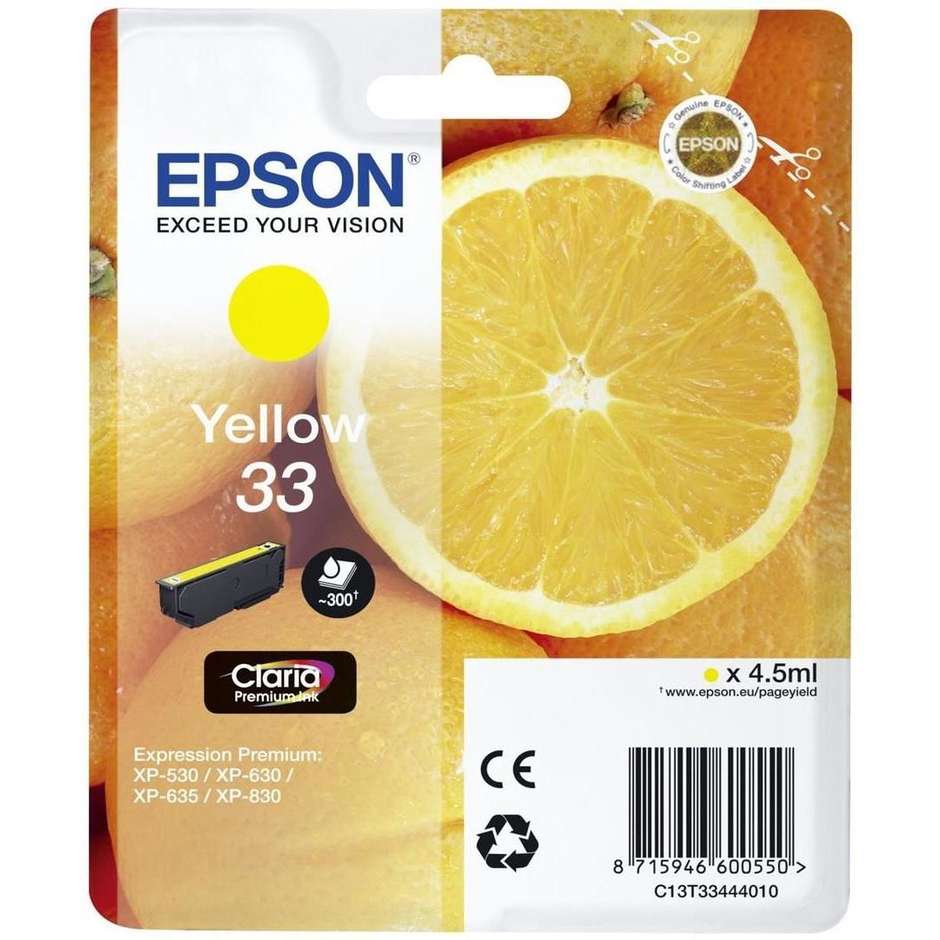 cartuccia giallo  t33 arancia