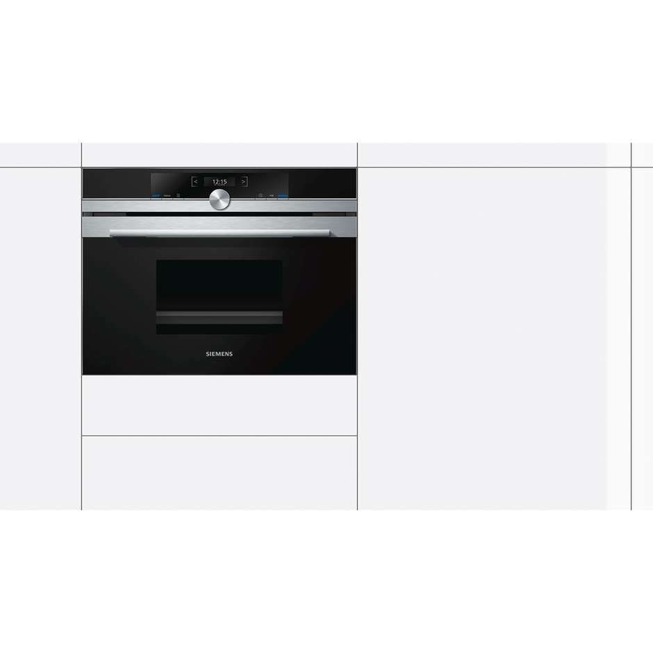 CD634GBS1 Siemens forno a vapore da incasso 38 litri multifunzione nero