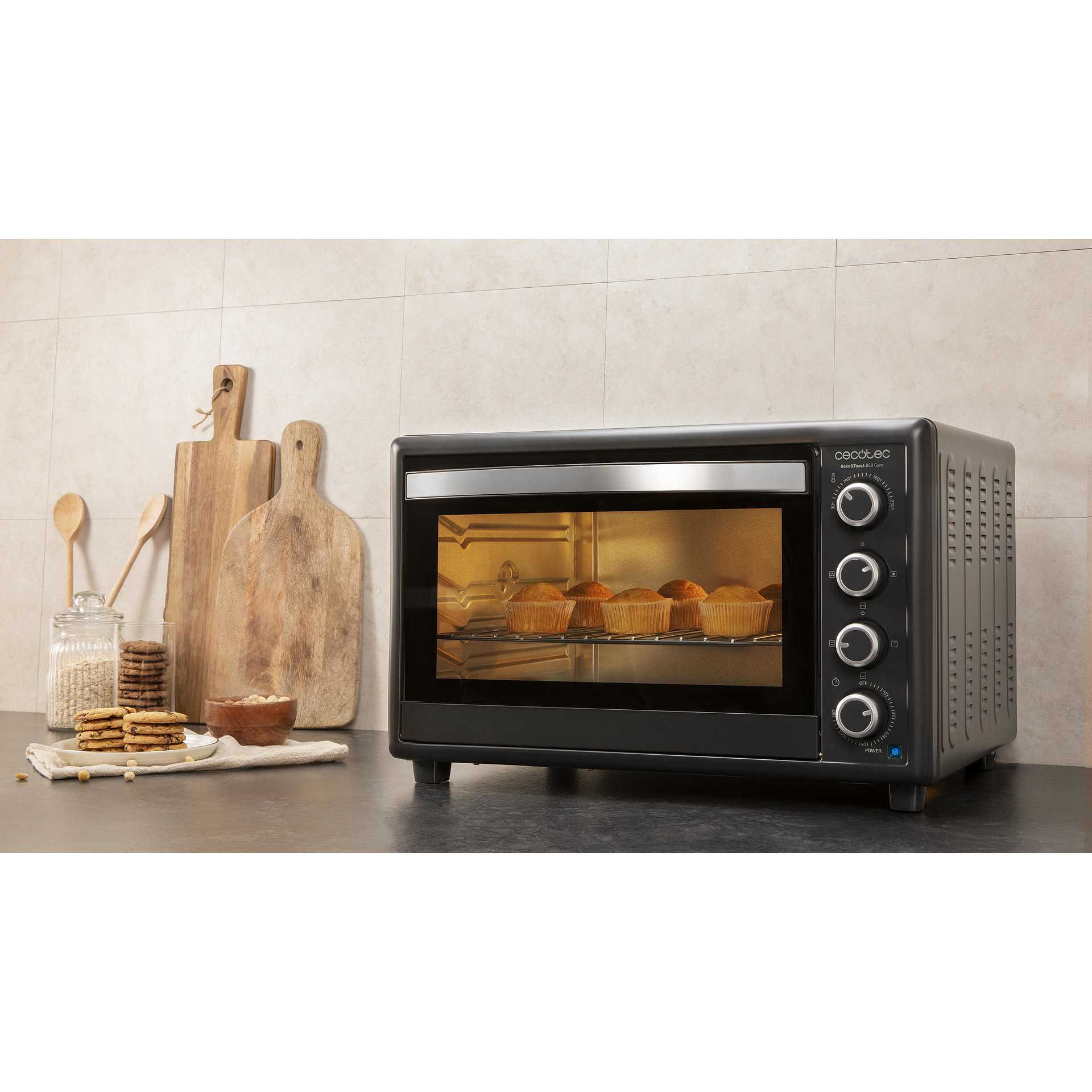 Cecotec Bake Toast 850 Forno Elettrico Capacità 60 Lt Potenza 2200 W colore  nero - Cottura forni elettrici - ClickForShop