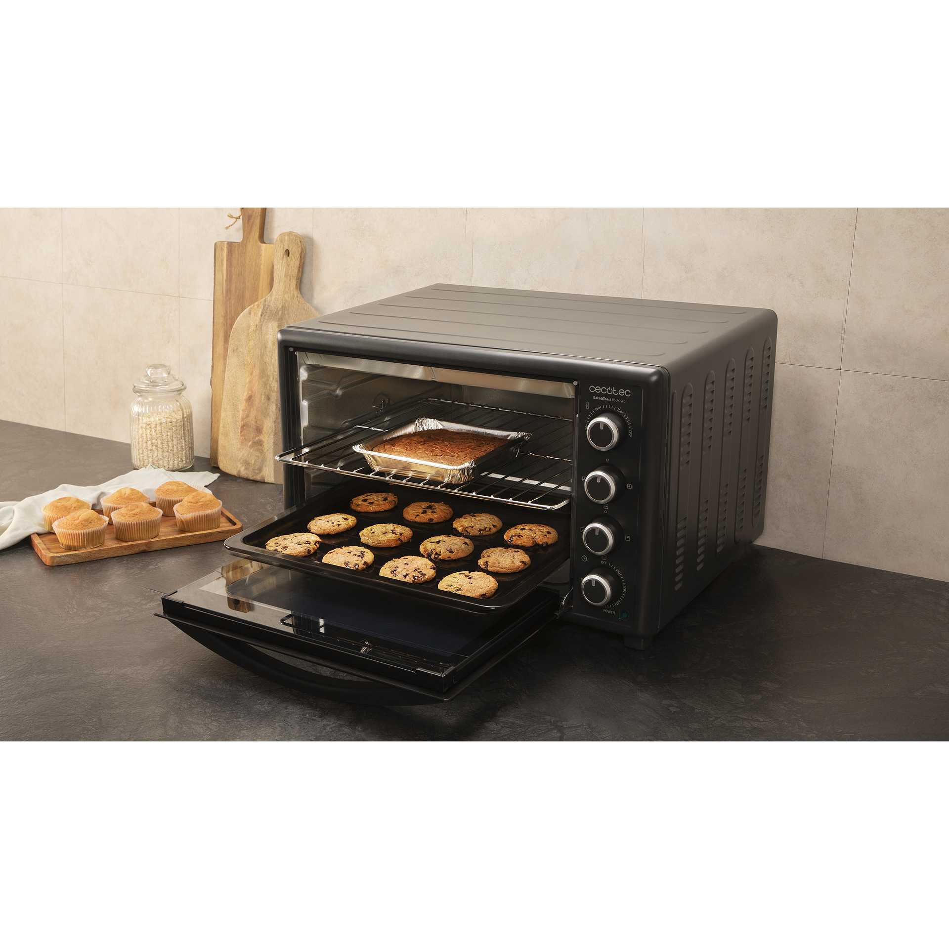 Cecotec Bake Toast 850 Forno Elettrico Capacità 60 Lt Potenza 2200 W colore  nero - Cottura forni elettrici - ClickForShop