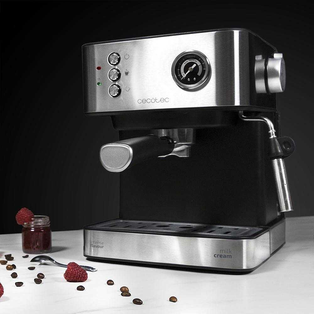 Kinghoff KH-1046 Macchina Per Caffè Espresso Per Piani Cottura A Induzione Capacita 450 Ml