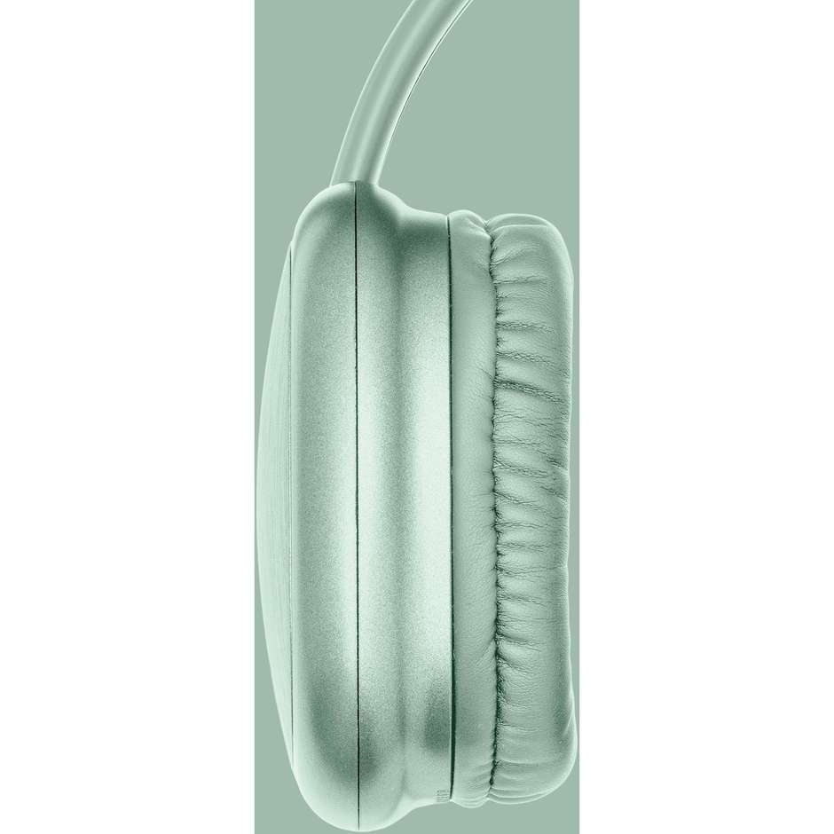 CELLULAR LINE BTHEADBMSMAXI2G Cuffie Wireless Bluetooth con Microfono Integrato Colore Green