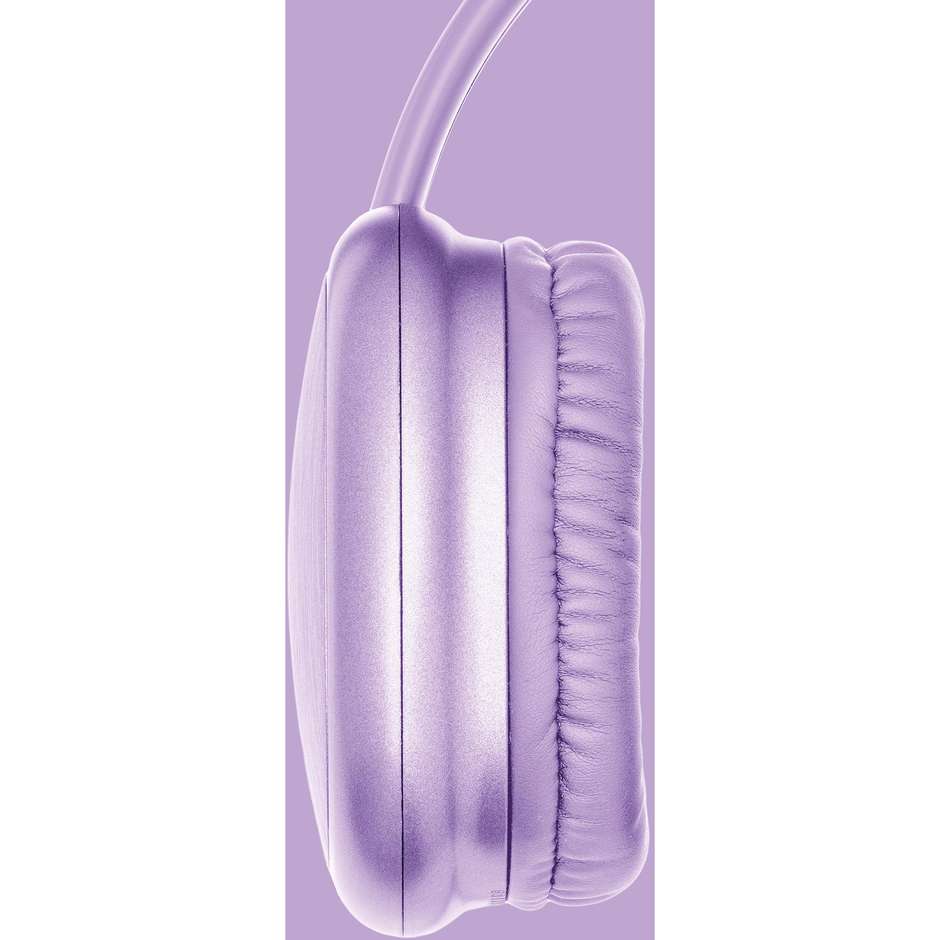 CELLULAR LINE BTHEADBMSMAXI2V Cuffie Wireless Bluetooth con Microfono Integrato Colore Purple