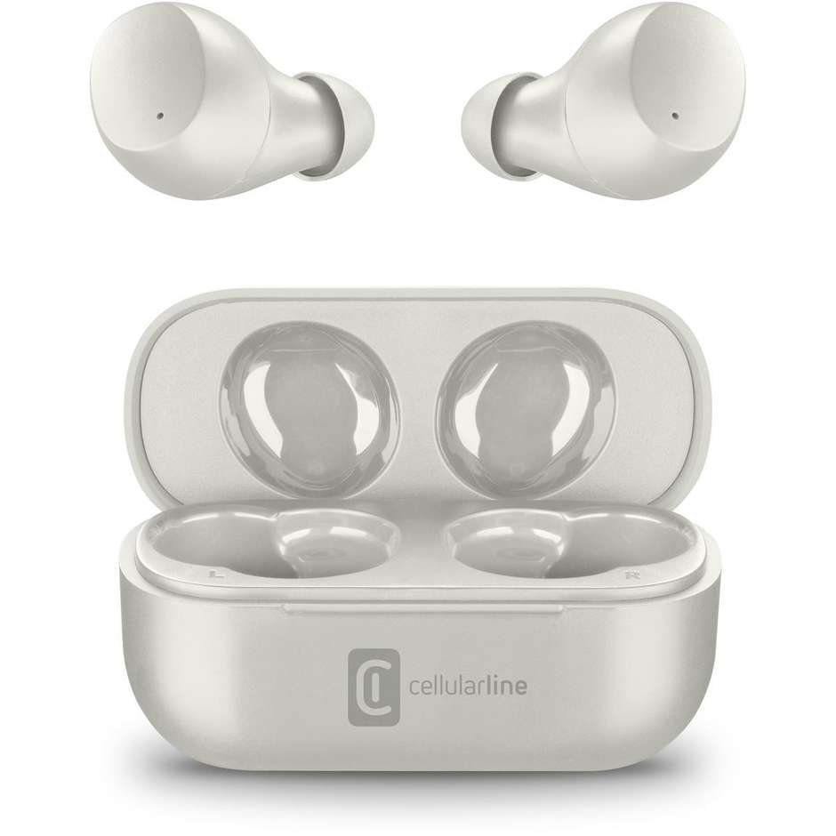 CELLULAR LINE BTWINKTWSD Auricolari Wireless Bluetooth Grigio