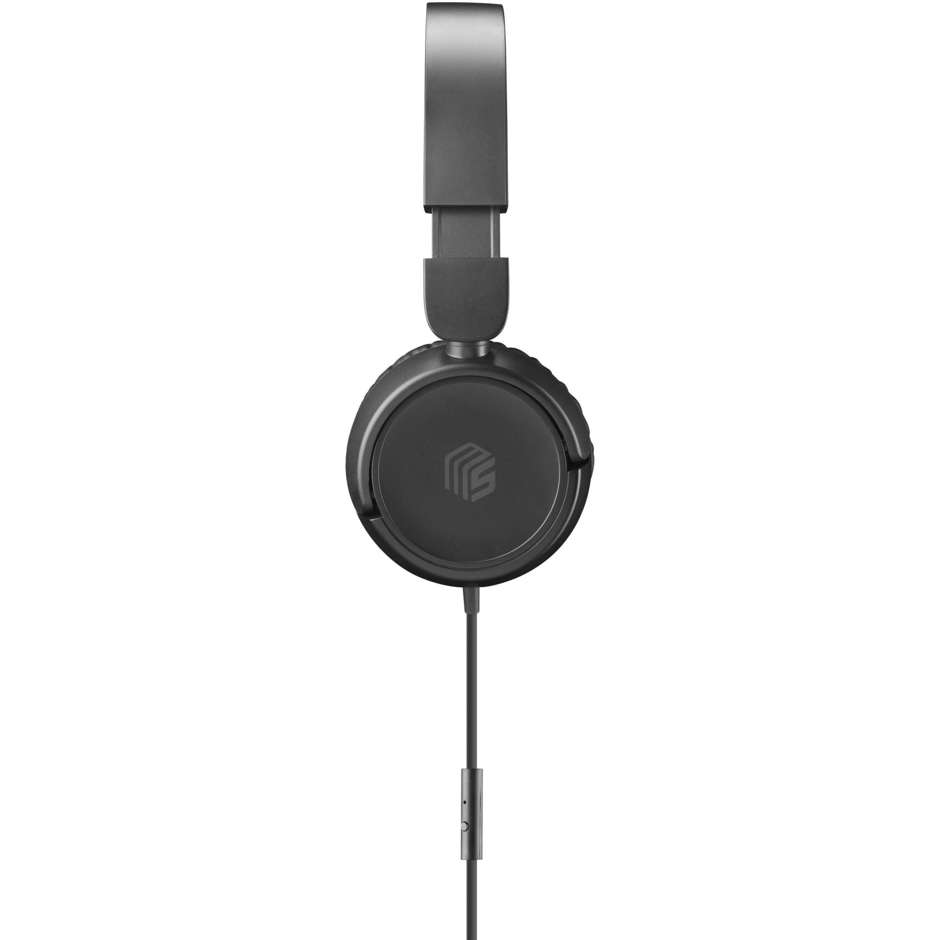 Cellular Line MUSICSOUNDUSBCK Cuffie Wireless Bluetooth ad Alta Risoluzione Nero