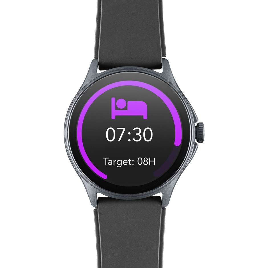 Cellularline ION PRO Round Smartwatch 1.38" Cassa Circolare Chiamate Vivavoce Bluetooth Colore Nero