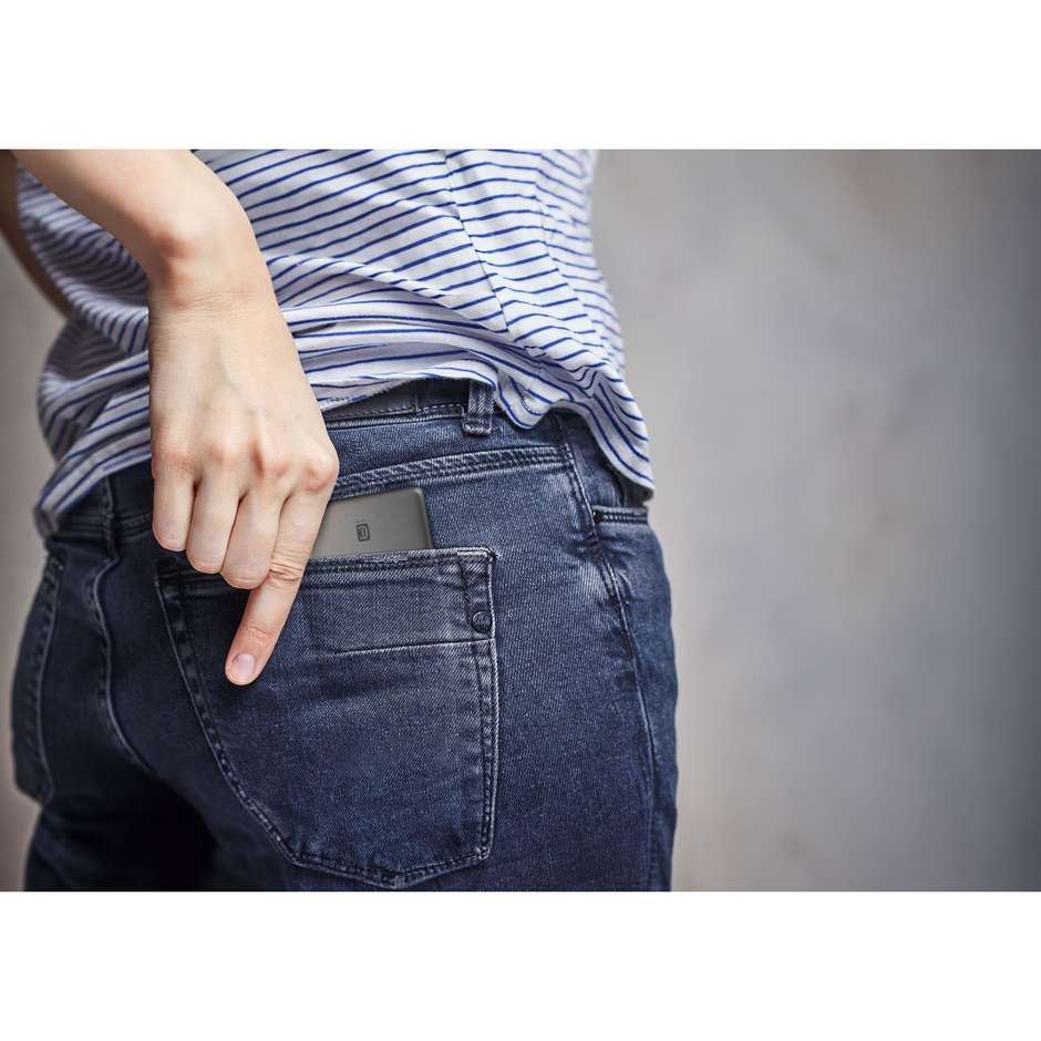 Cellularline PBMAGSLIM10000WIRD Power Bank 10000 mAh Wireless compatibile MagSafe Grigio