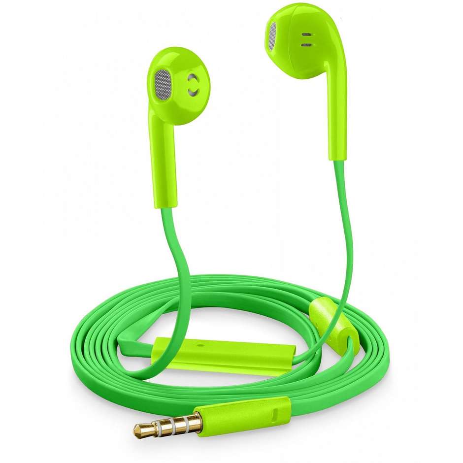 Cellularline Stylecolor Earphones - Jack 3.5mm Auricolare a capsula colorato con connettore Jack 3.5mm