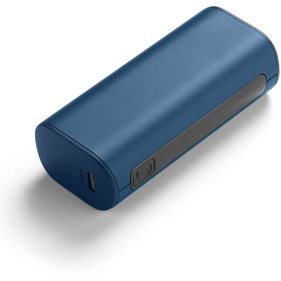 Cellularline Thunder Power Bank 5000 mAh Caricabatterie Portatile Extra Compatto Blu