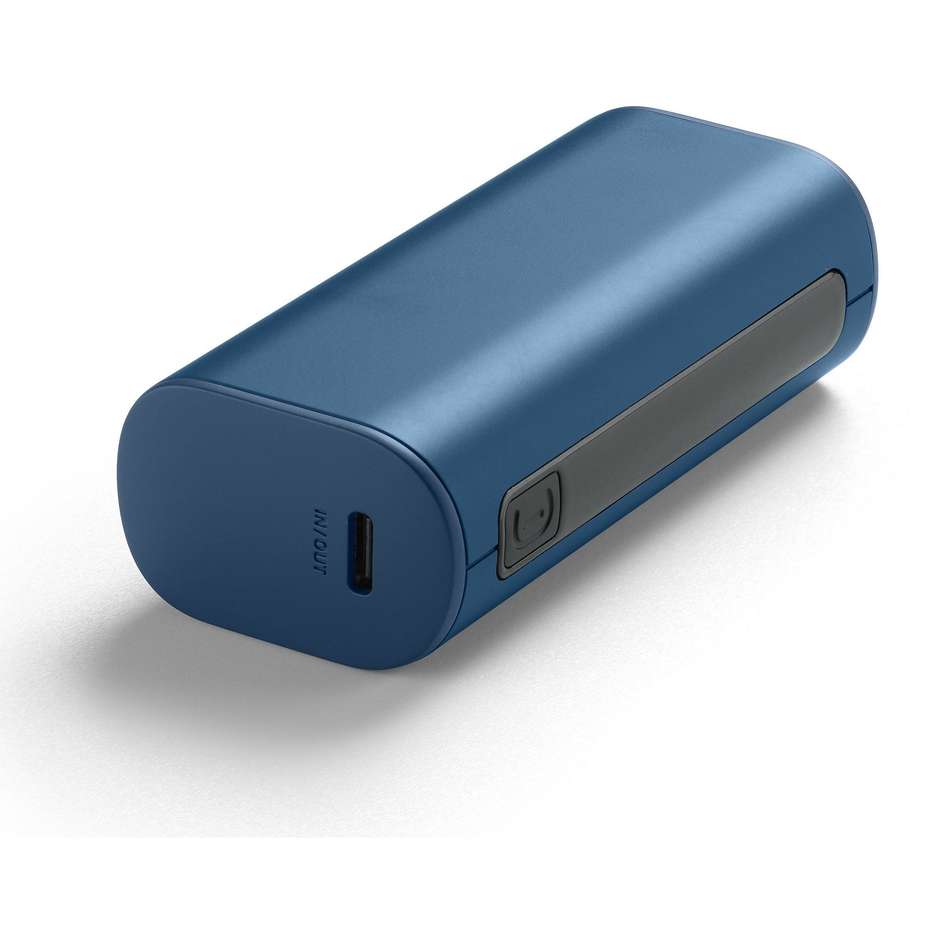 Cellularline Thunder Power Bank 5000 mAh Caricabatterie Portatile Extra Compatto Blu