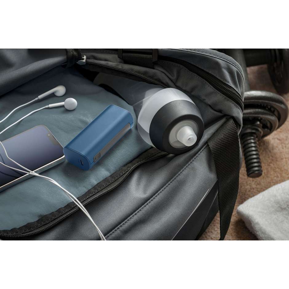 Cellularline Thunder Power Bank 5000 mAh Caricabatterie Portatile Extra Compatto Blu