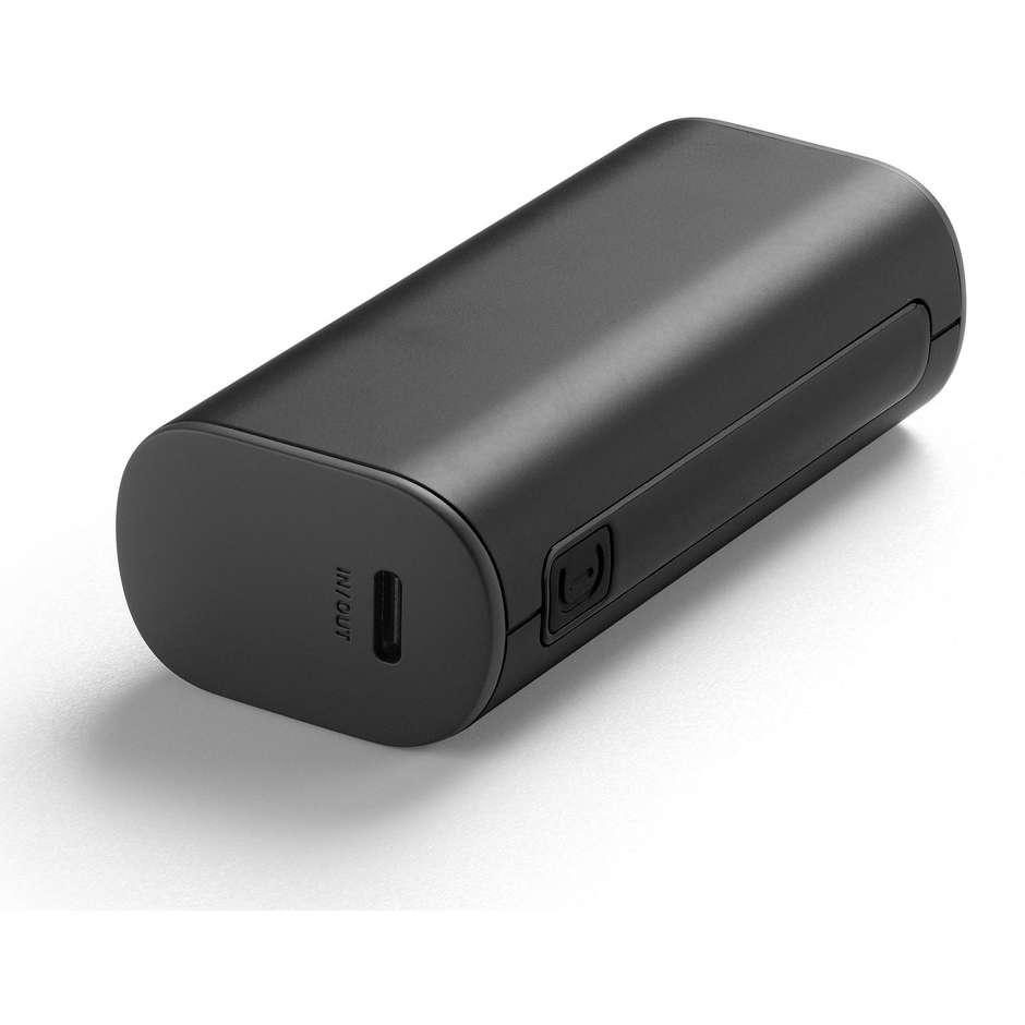 Cellularline Thunder Power Bank 5000 mAh Caricabatterie Portatile Extra Compatto Nero