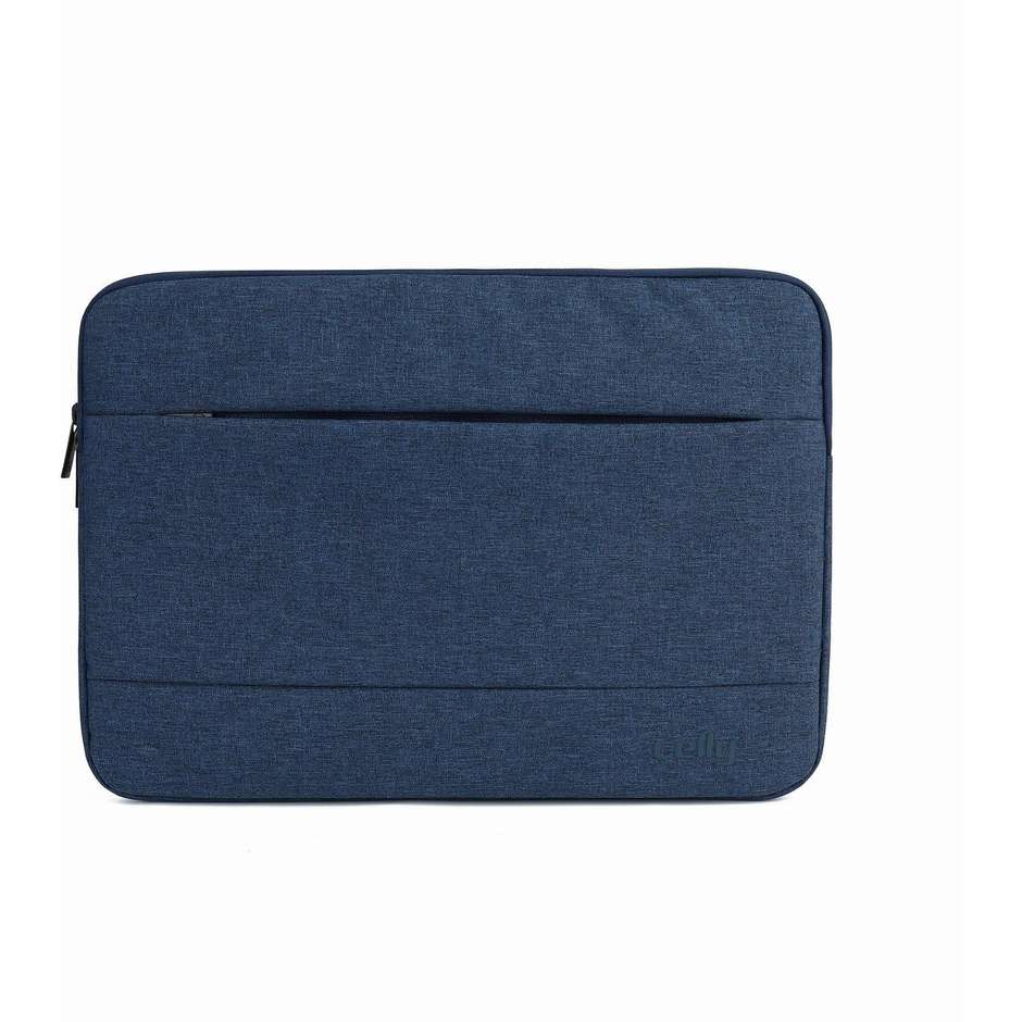 Celly NOMADSLEEVE15BL Borsa Notebook Sleeve 15"/16" colore blue scuro