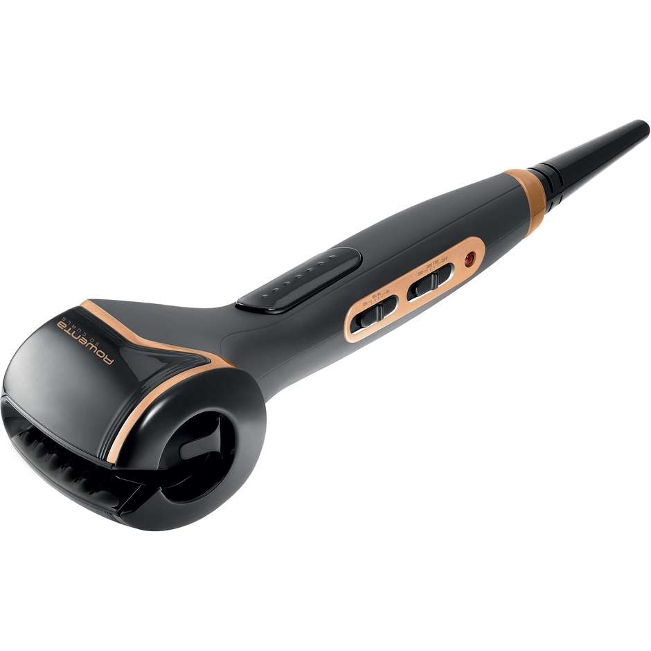 CF3710F0 Rowenta So Curls piastra arricciacapelli colore nero, oro