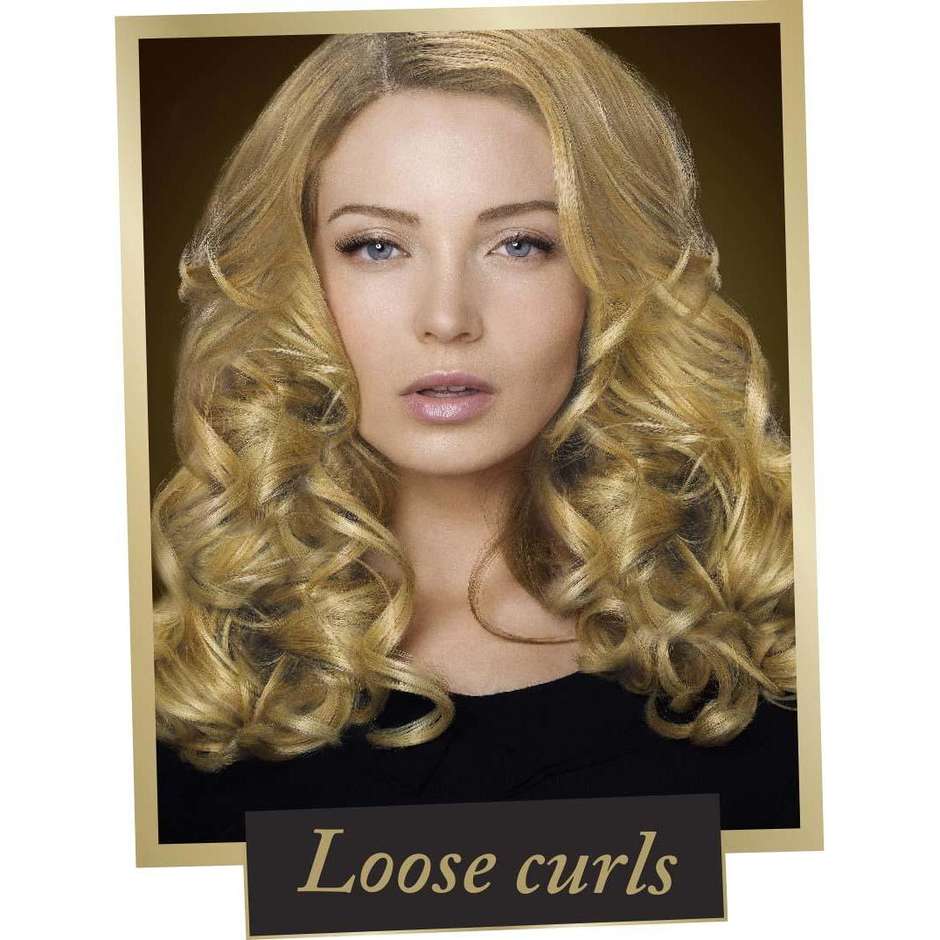 CF3710F0 Rowenta So Curls piastra arricciacapelli colore nero, oro