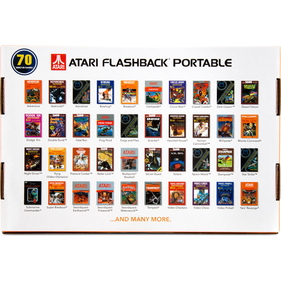 console portatile atari flashback 2017 70 giochi