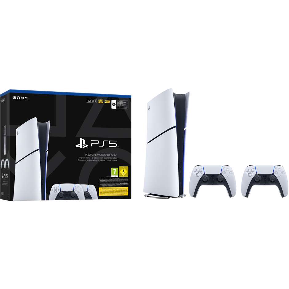 console ps5 digital e slim 825gb +dualsense bundl